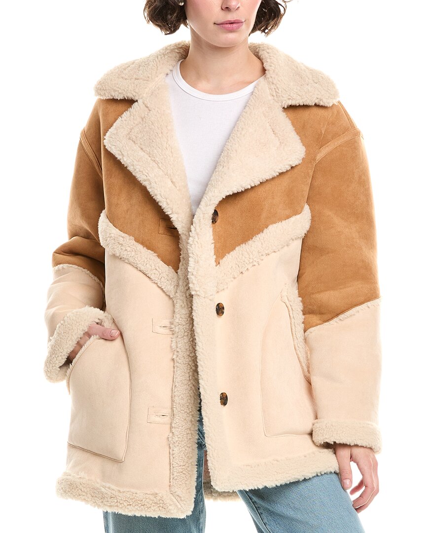 Blanknyc Blank Nyc Toffee Crunch Coat In Neutral