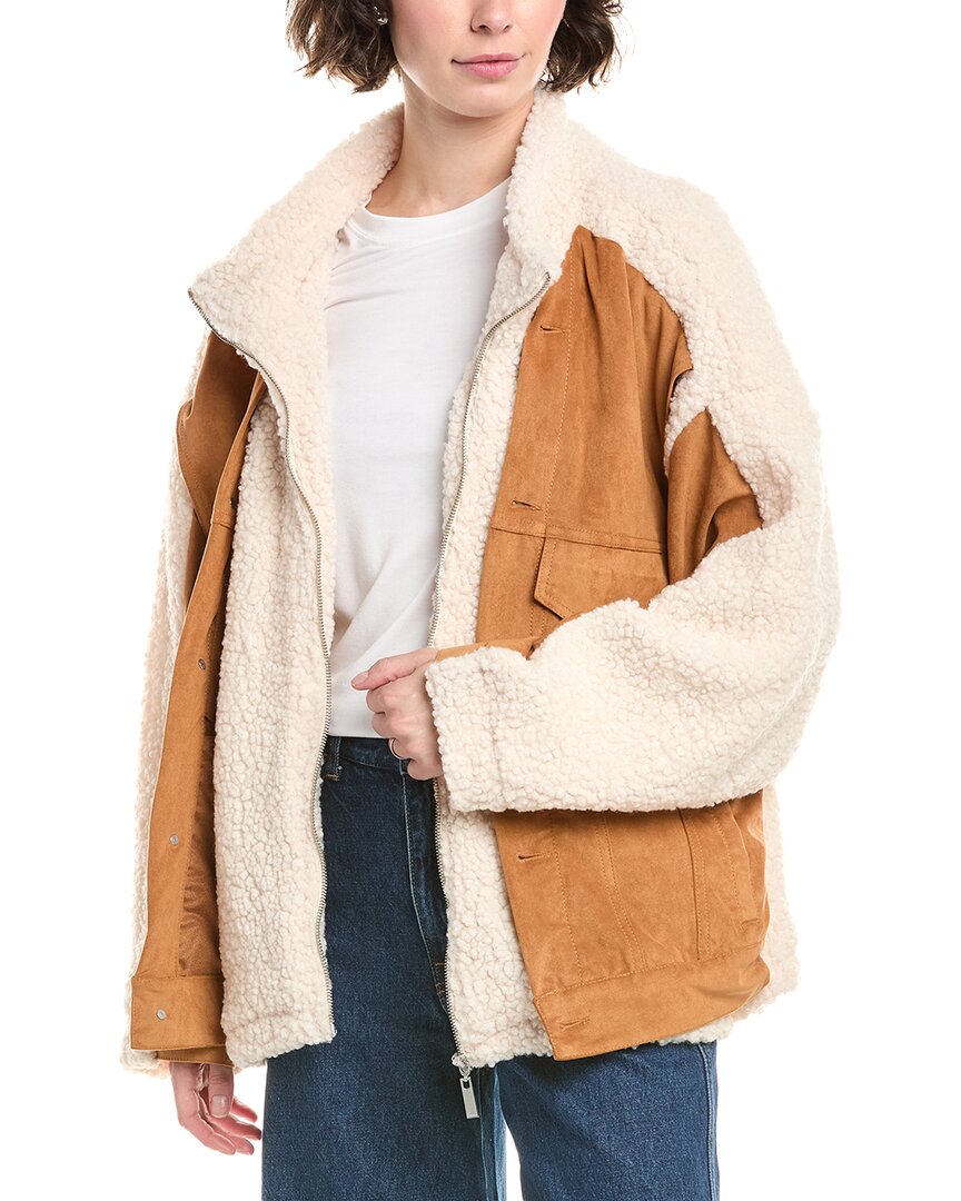 Blanknyc Blank Nyc Catch Me Outside Trucker Jacket In White