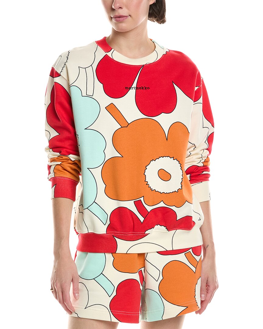 Marimekko Leiot Piirto Unikko Sweatshirt
