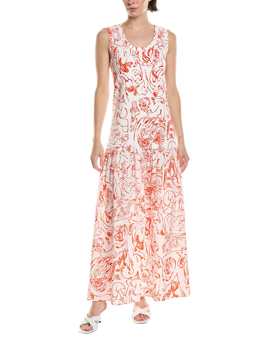Marimekko Taide Cactis Maxi Dress In Multi