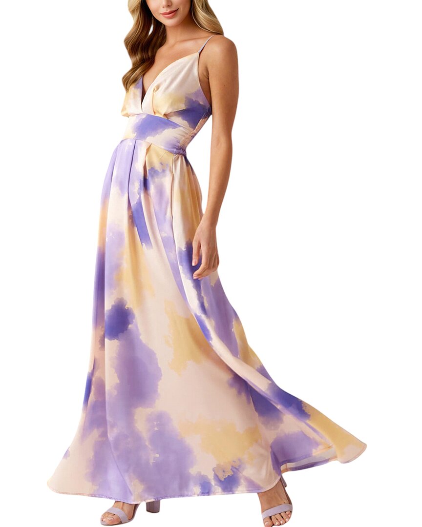 Nino Balcutti Maxi Dress In Purple