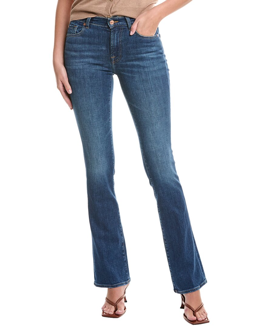 7 For All Mankind Slim Illusion Kimmie Highline Bootcut Jean In Blue