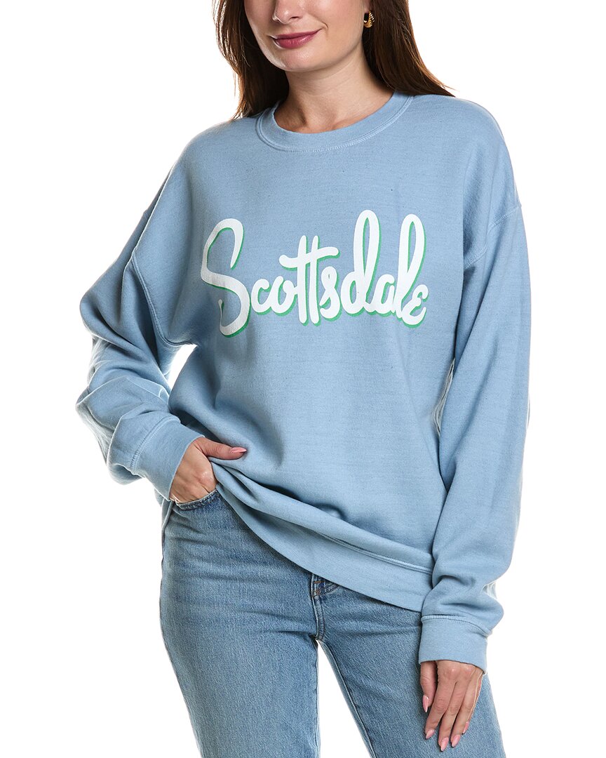 Project Social T Scottsdale Crewneck Sweatshirt In Blue