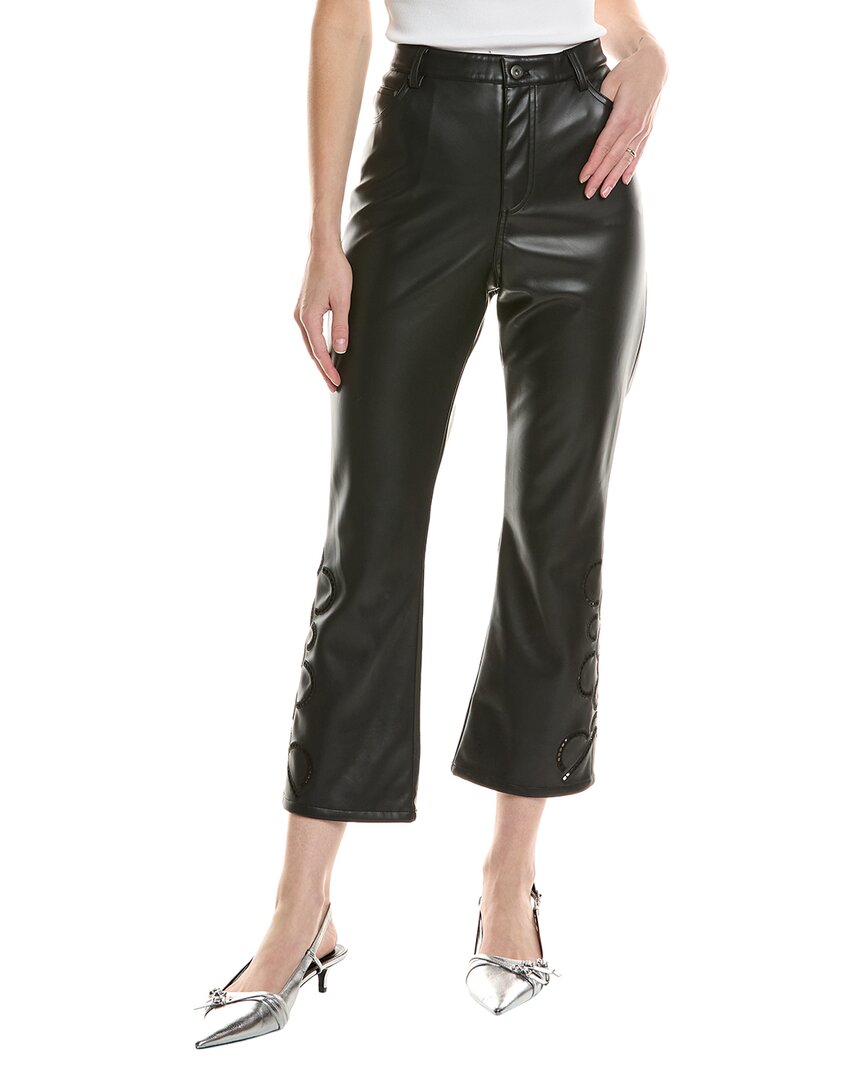 Johnny Was The Cropped Baby Boot Pant In Black