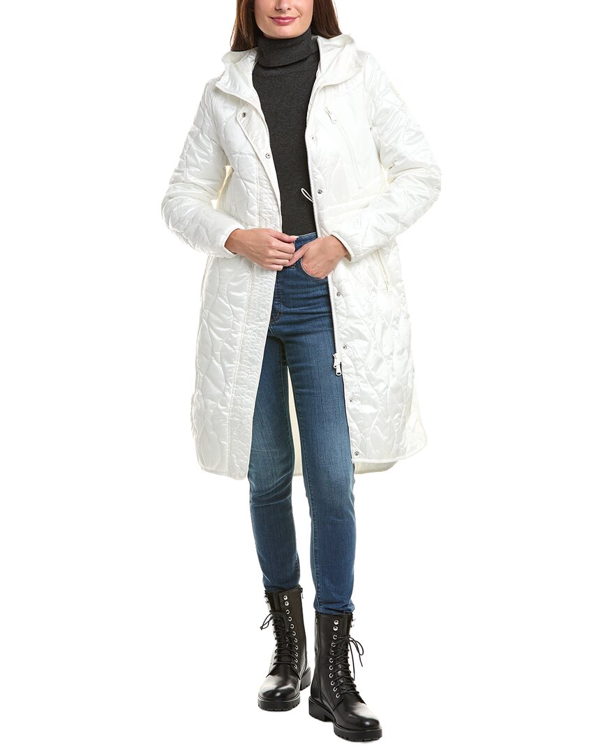 Pajar Onion Quilted Anorak In White