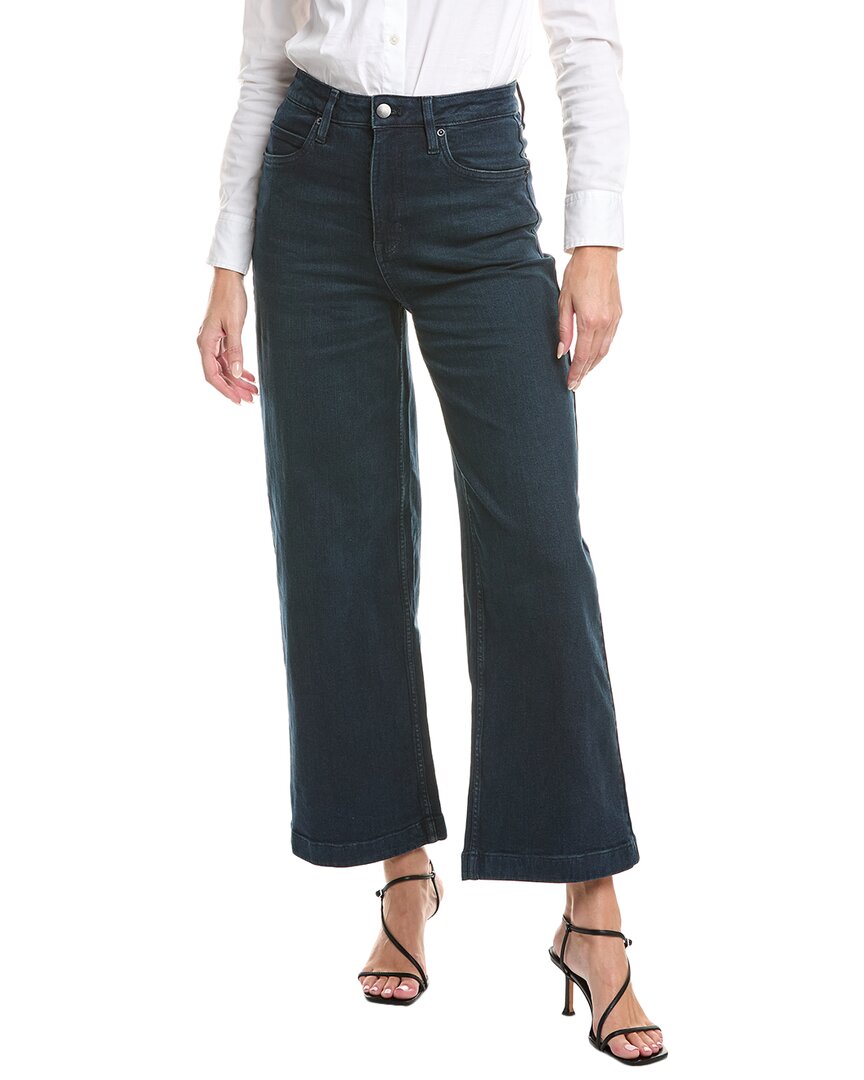 Kenneth Cole Comfort Midnight Wide Leg Jean In Black