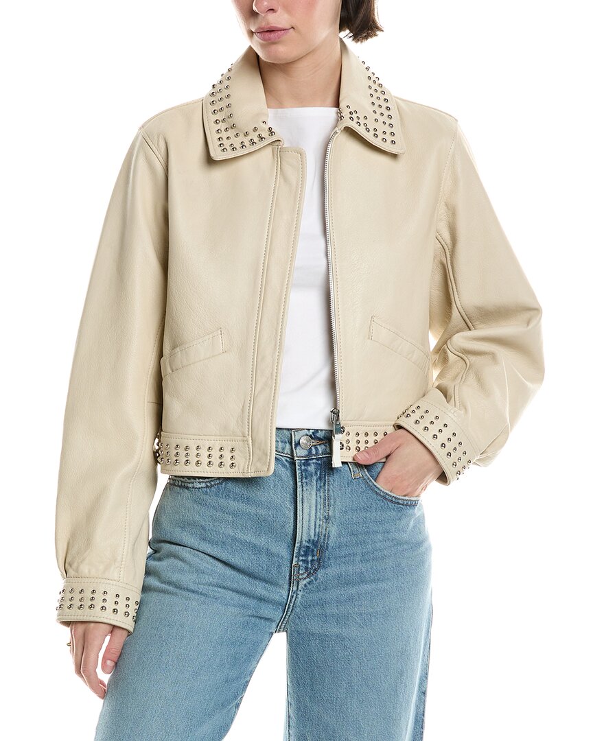 Cinq À Sept Kierstin Leather Jacket
