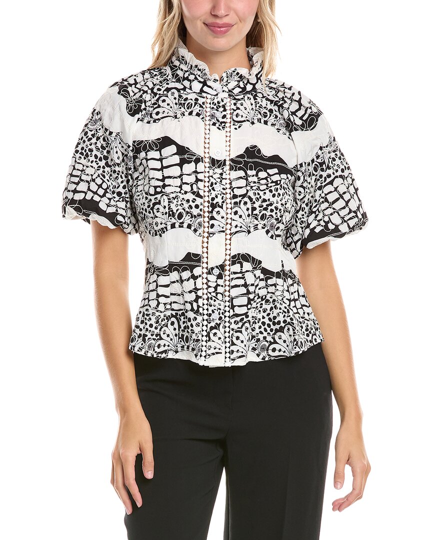 Gracia Print Floral Blouse
