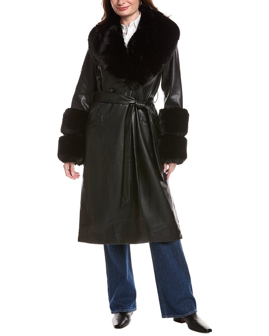 Hutch Eve Coat In Black