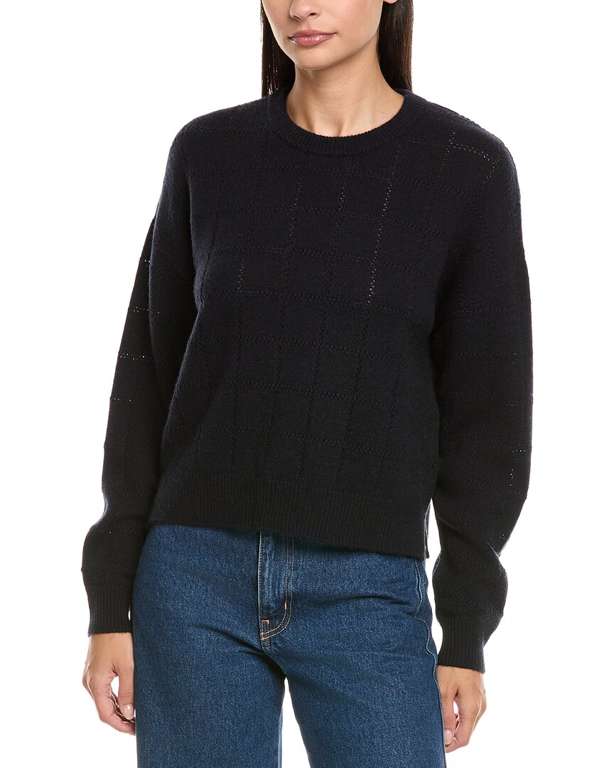 Naadam Wool & Cashmere-blend Sweater In Black