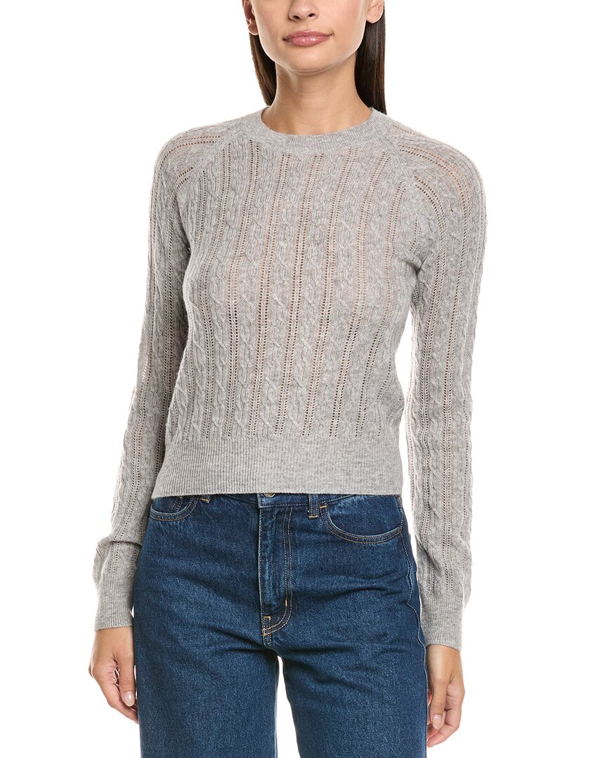 Naadam Wool & Cashmere-blend Sweater In Gray