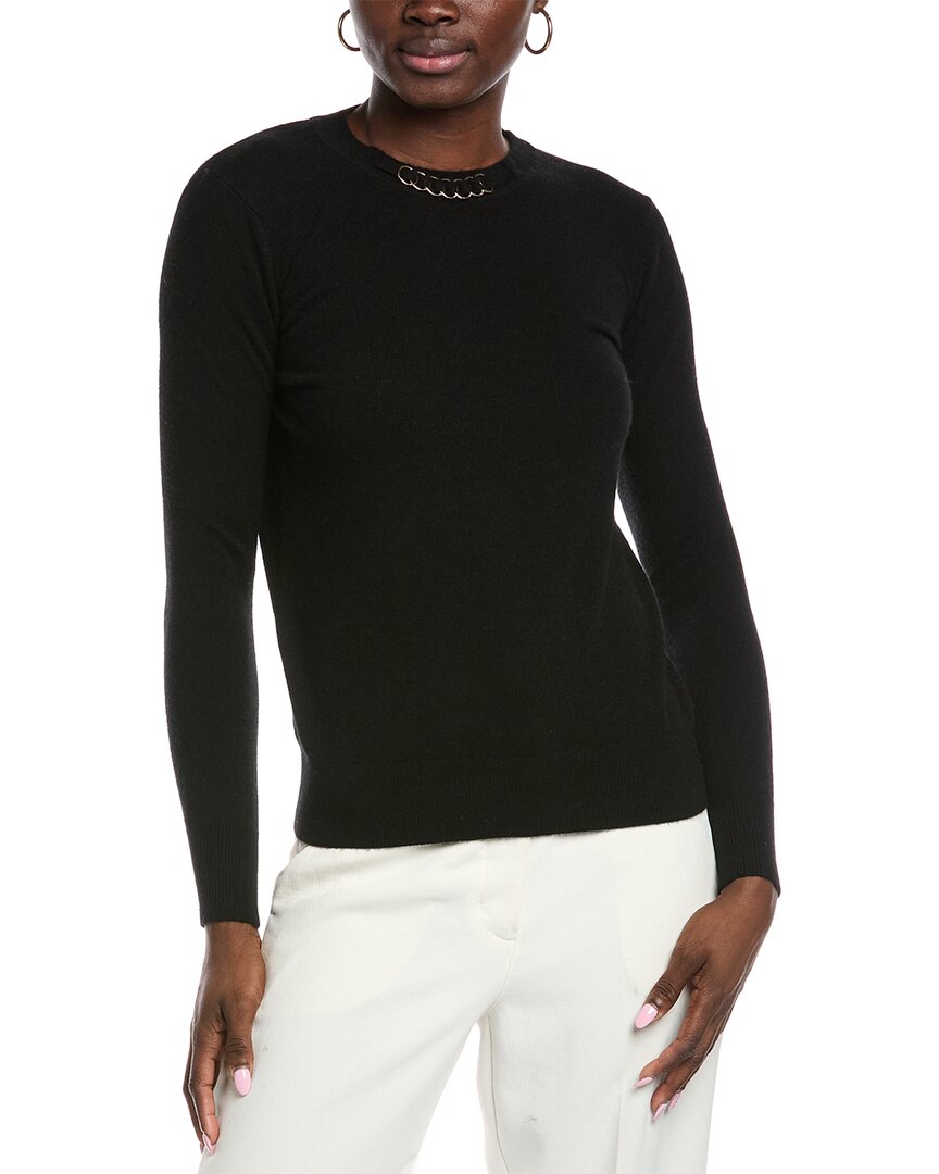 Bruno Magli Cashmere Sweater In Black