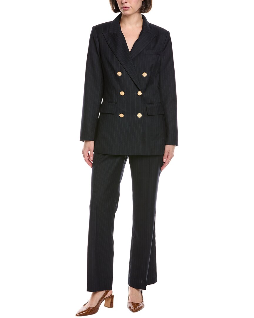 Pascale La Mode 2pc Suit In Blue