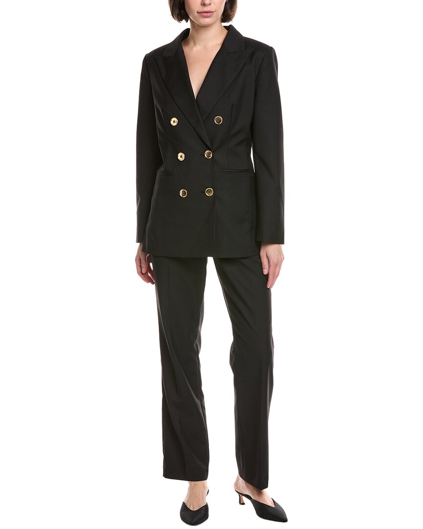 Pascale La Mode 2pc Suit In Black
