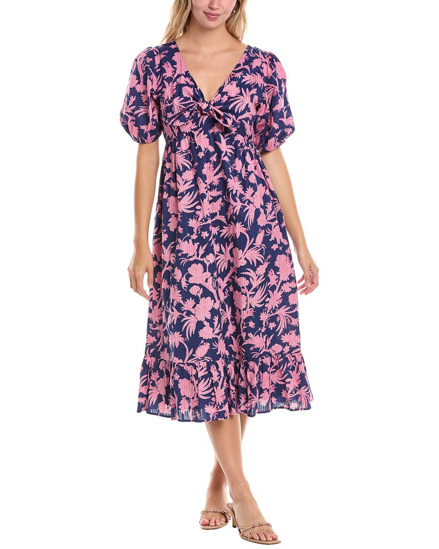 Tori Richard Feel The Love Felicia Mini Dress In Pink