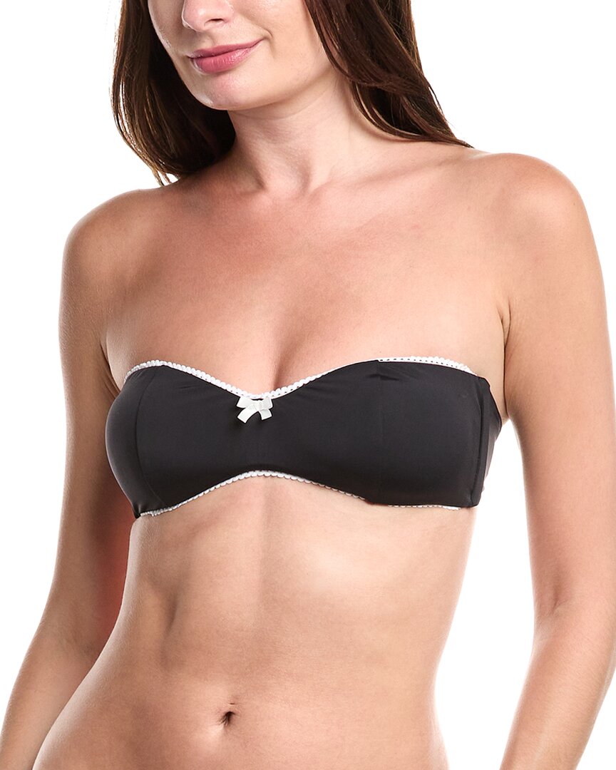 Dippin Daisys Bridget Bikini Top In Black