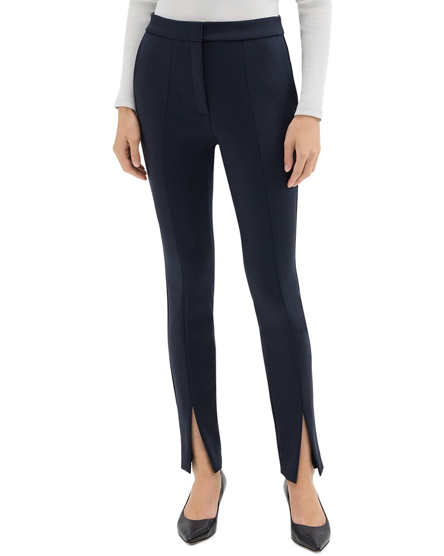 Theory High-waist Slim Pant