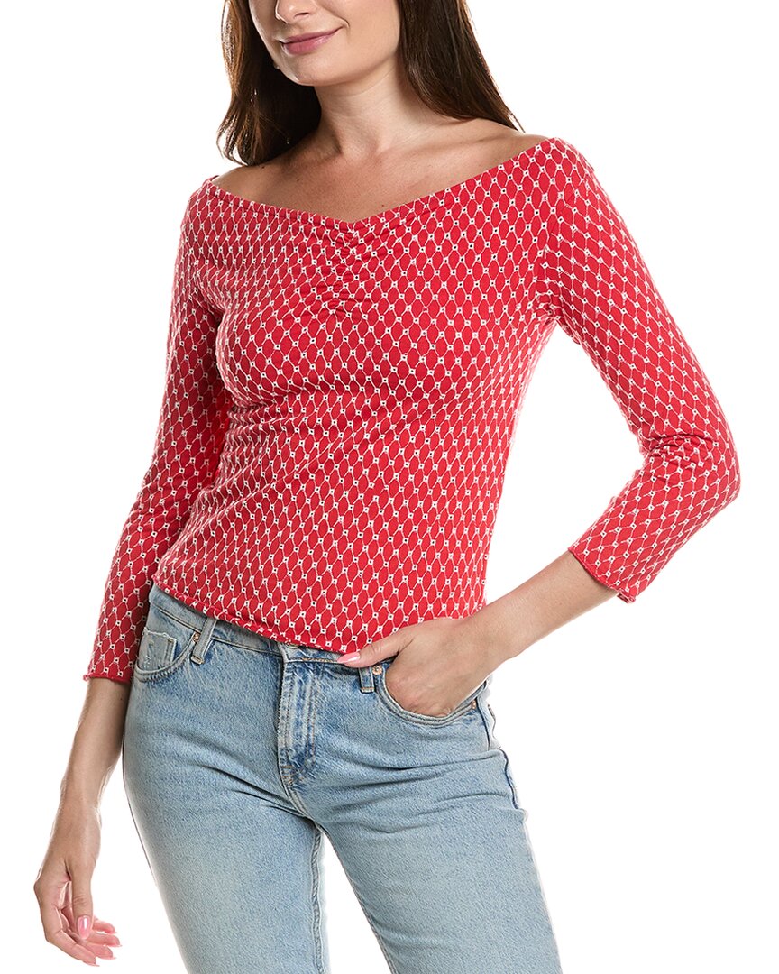 Free People Gia Eyelet Top