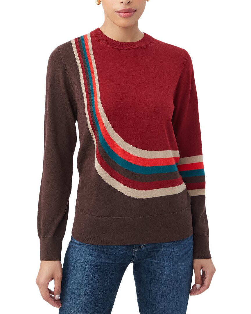 Trina Turk Kimberley Wool Sweater In Multi
