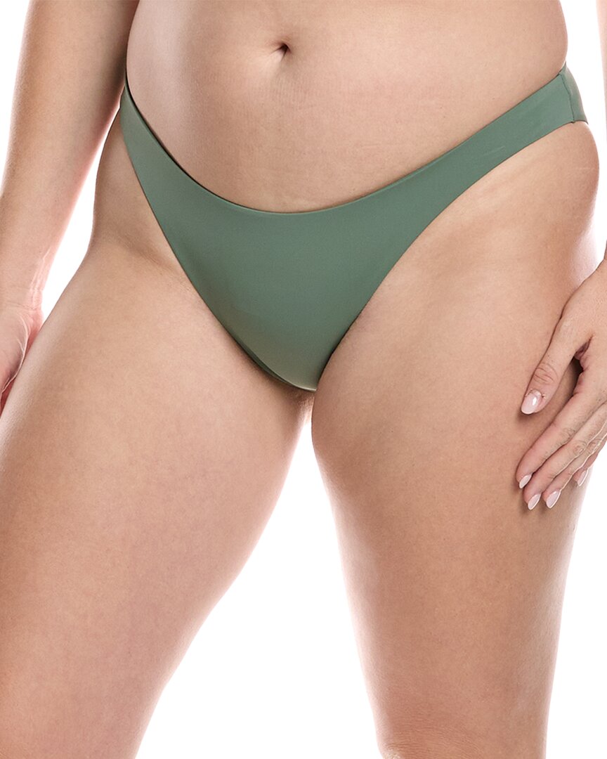 Mara Hoffman Reva Bikini Bottom In Green