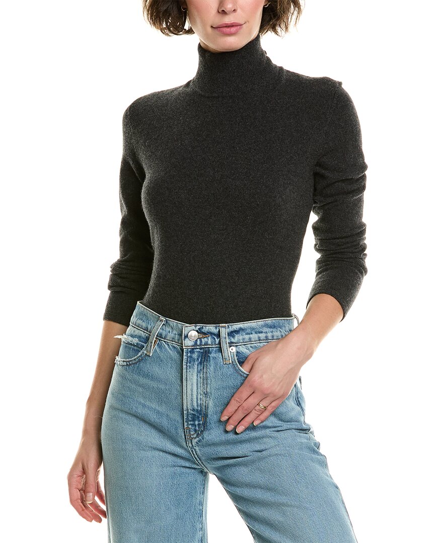 Michael Kors Collection Cashmere-blend Bodysuit In Black