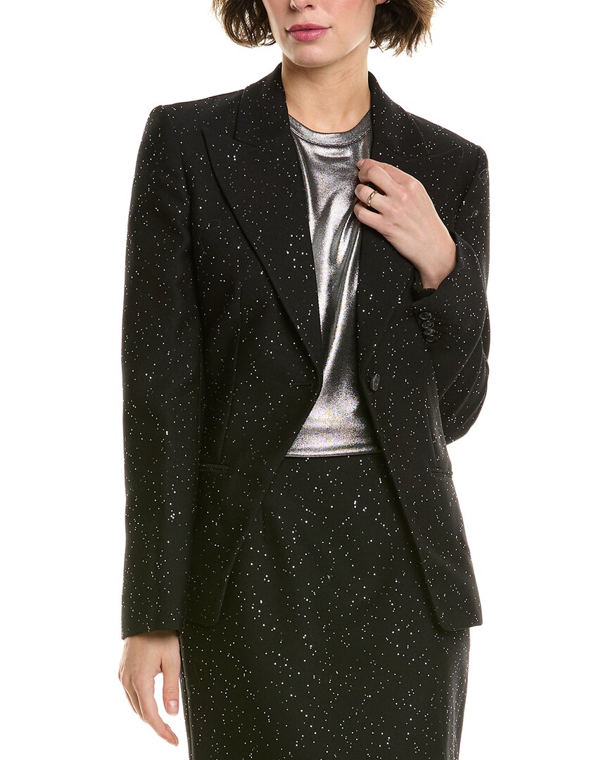 Michael Kors Collection Sequin Wool Blazer