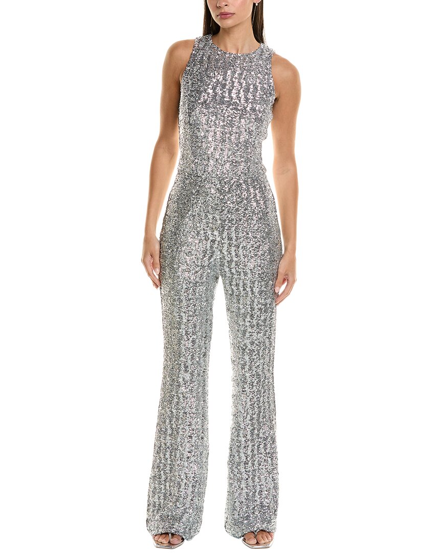 Michael Kors Collection Sequins Flare Jumpsuit
