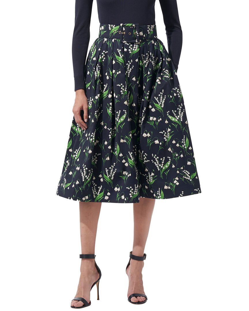 Shop Carolina Herrera Full Midi Skirt