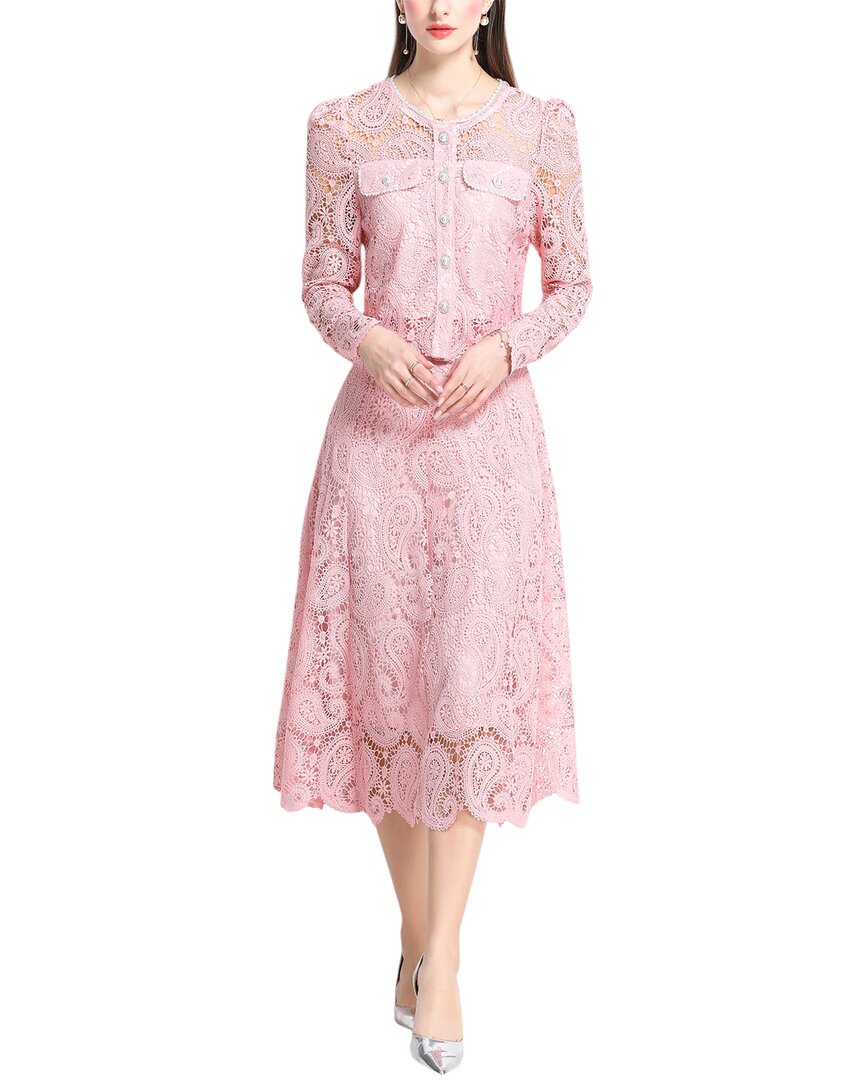 Elaine Shirt & Skirt Set