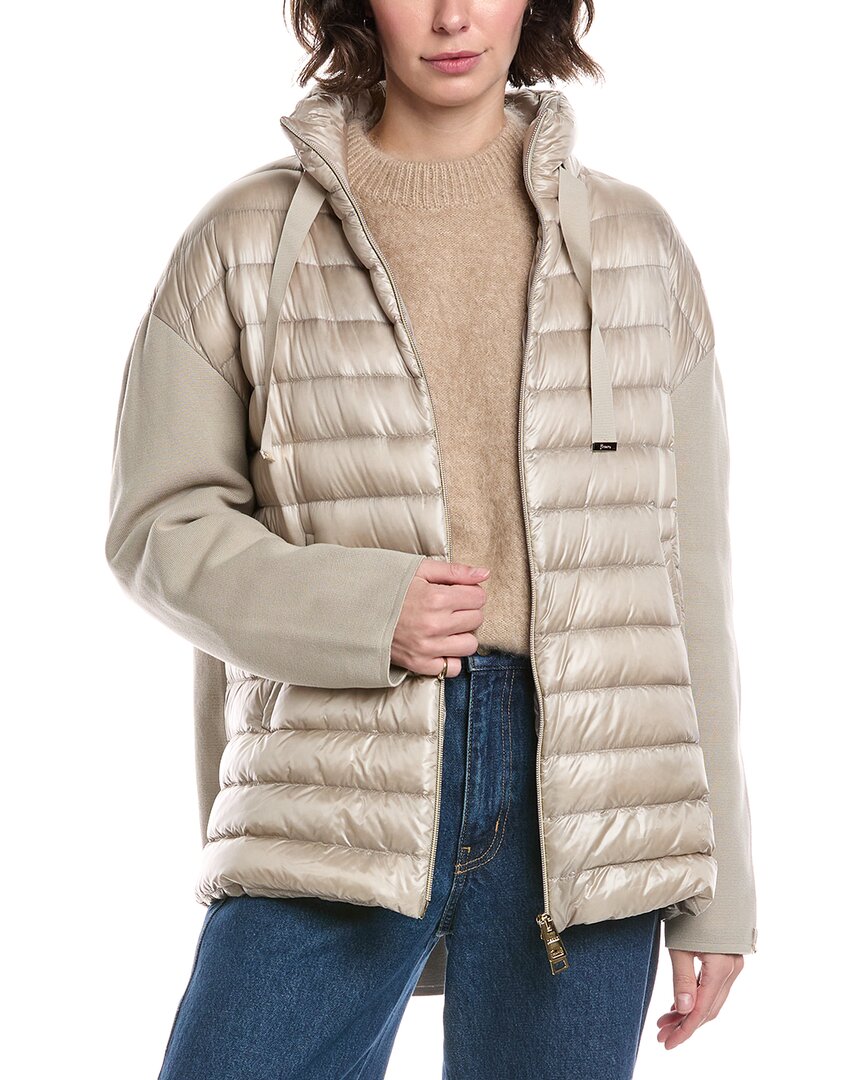 Herno Eternal Ultralight Jacket In Brown