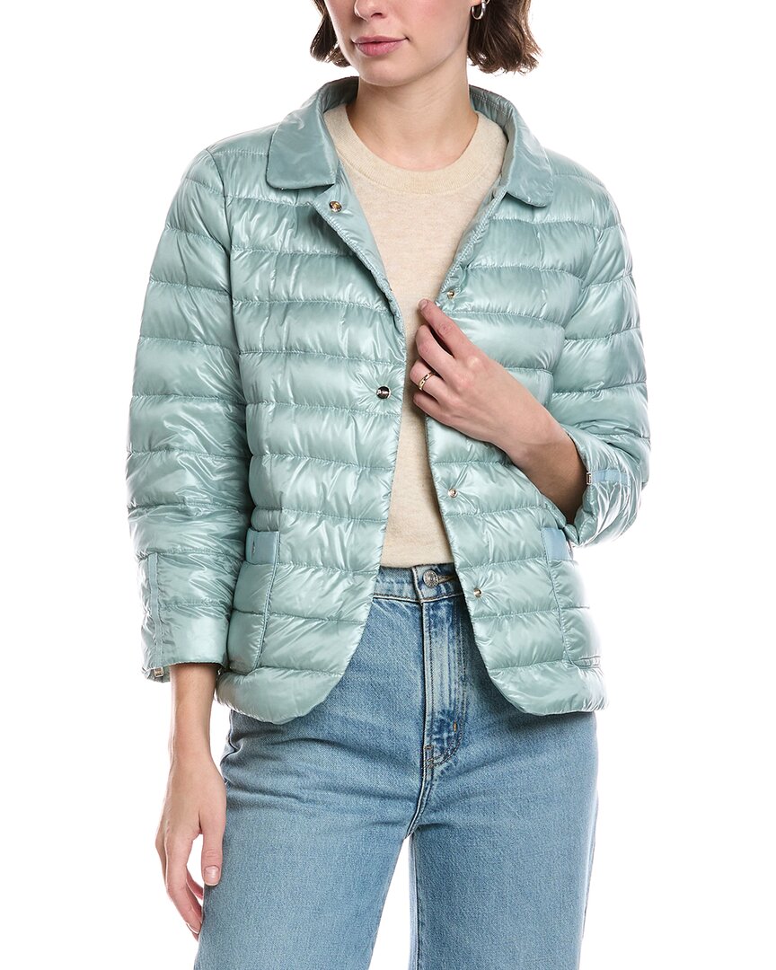Herno Ultralight Reversible Jacket In Blue