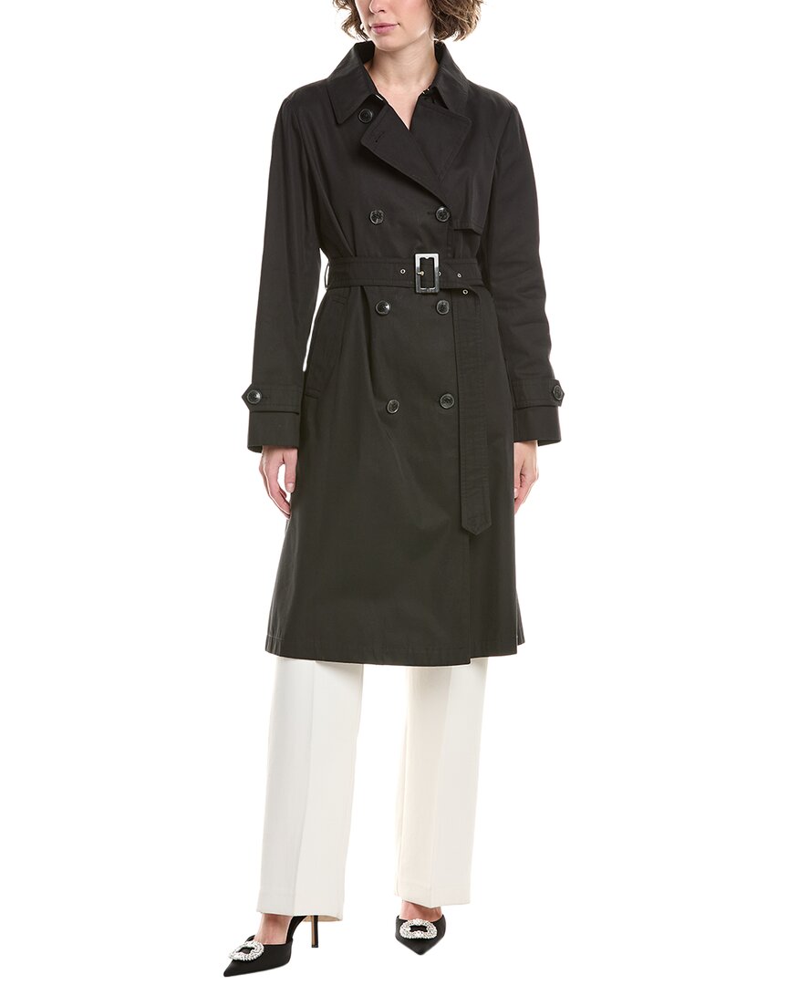 Herno Trenchcoat In Black