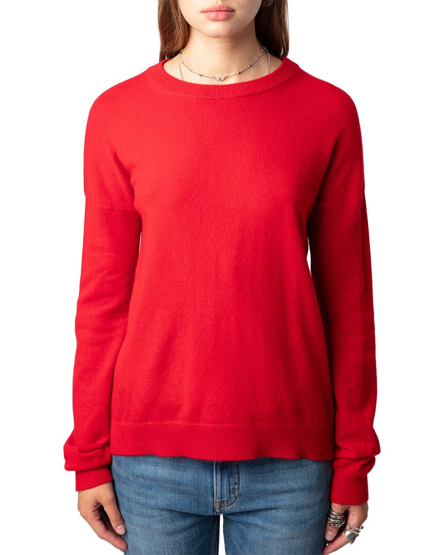 Zadig & Voltaire Cashmere Sweater In Red