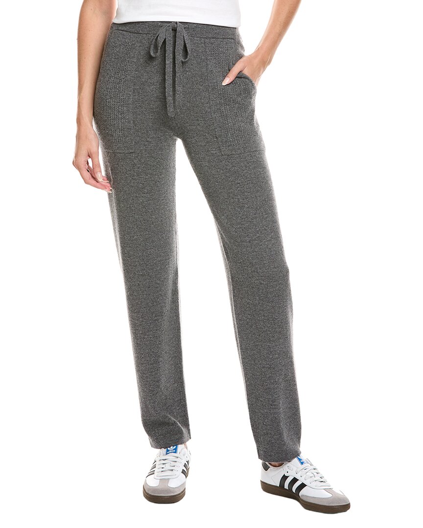 Kier + J Wool & Cashmere-blend Pant In Gray