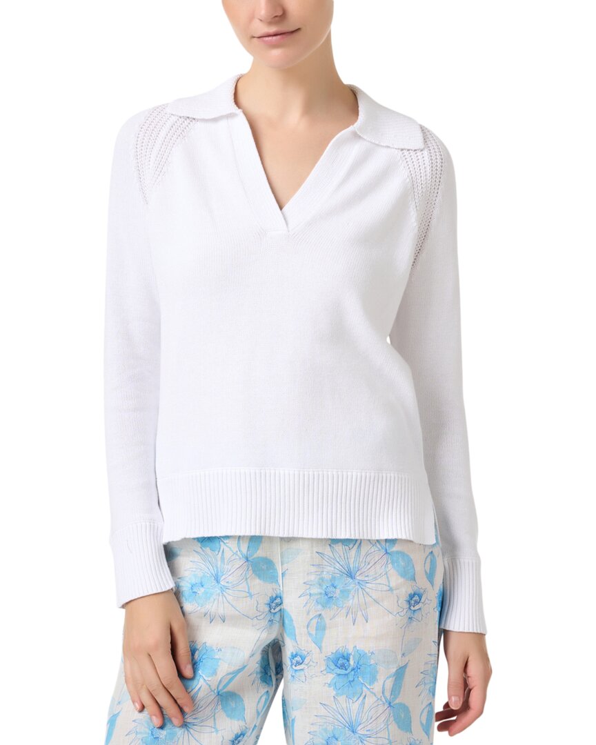 Kinross Sweater In White