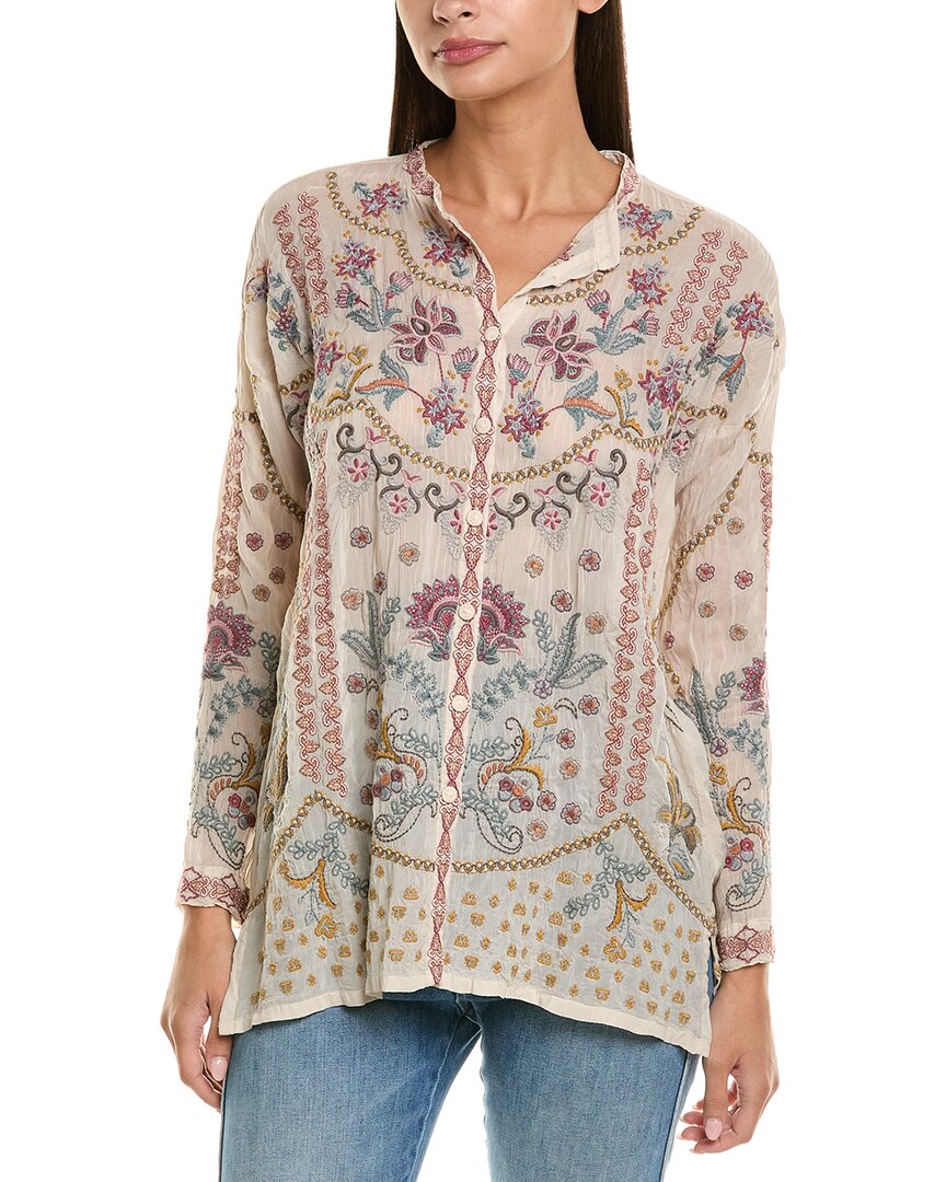 Johnny Was Slim Audrey Tunic In Multi