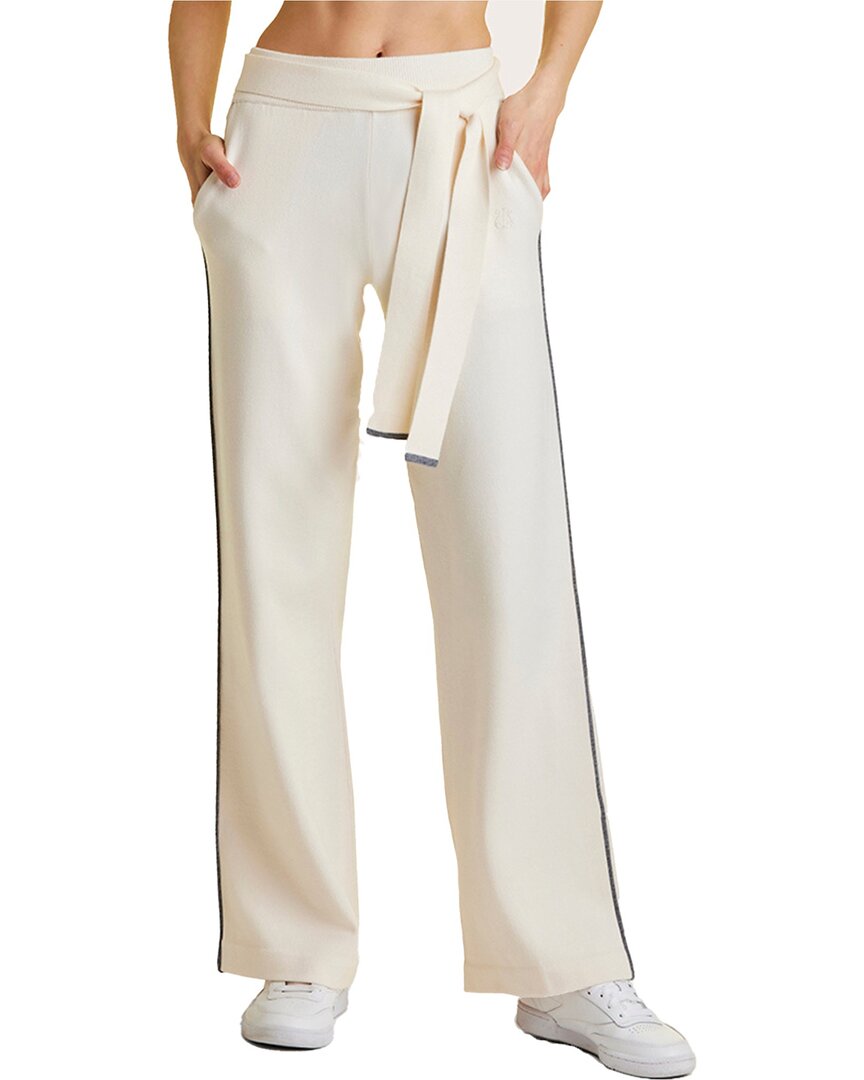 Alala Framed Knit Pant In Neutral