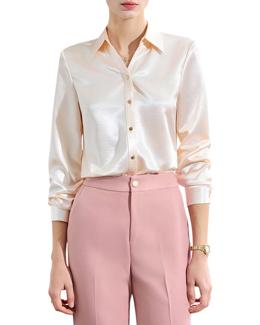 Bossy Chic Shirt In Neutral