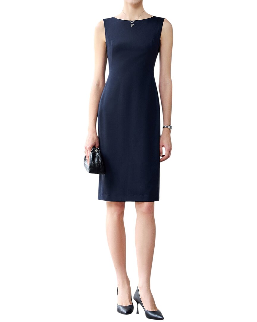 Bossy Chic Dress In Blue