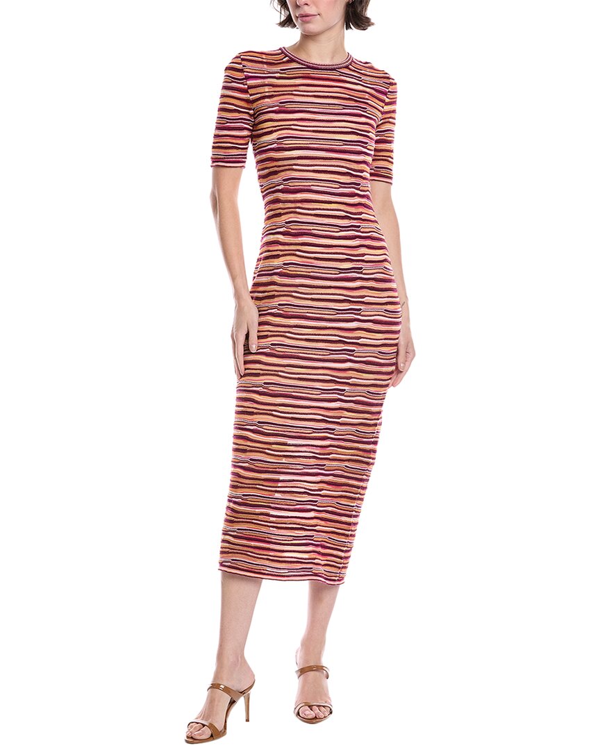 Missoni Wool-blend Maxi Dress In Multi