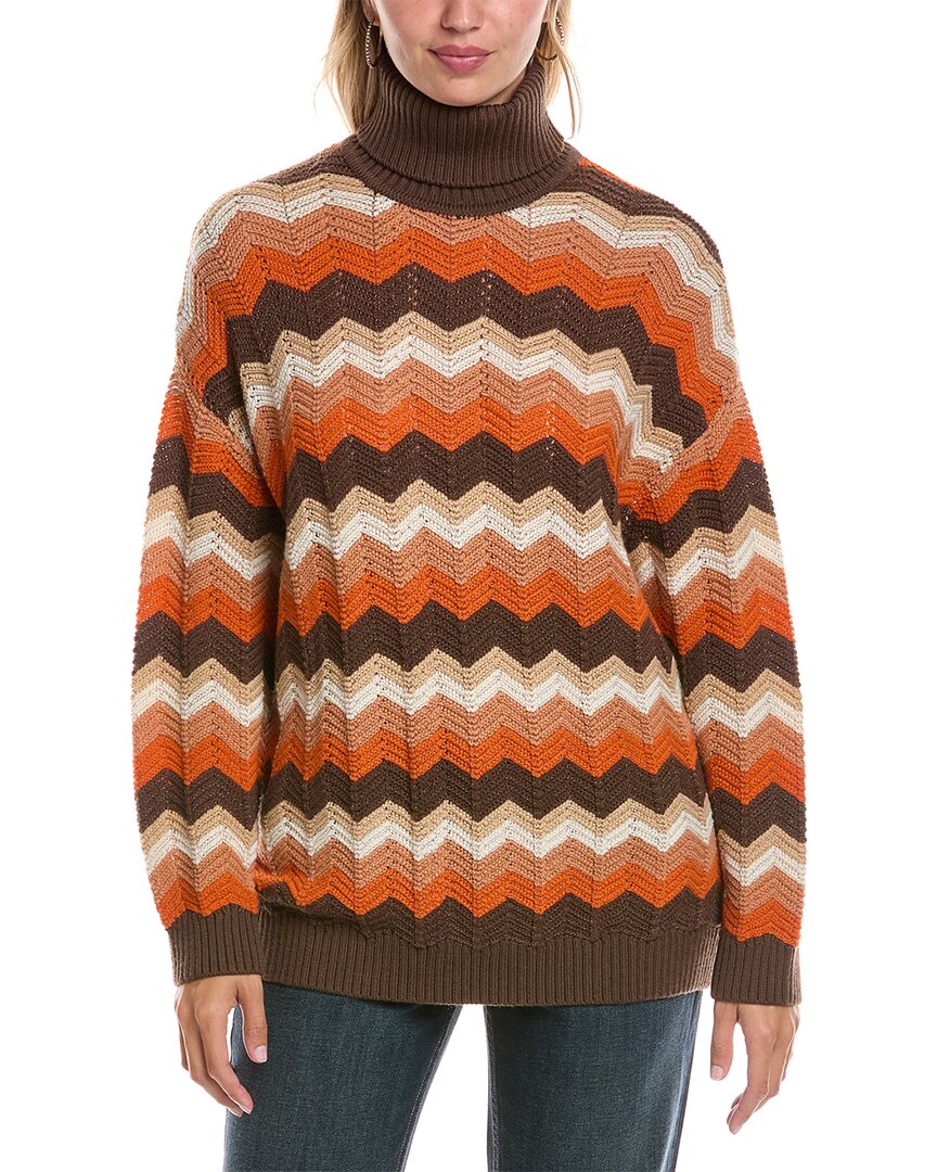 Missoni Wool-blend Sweater In Multi