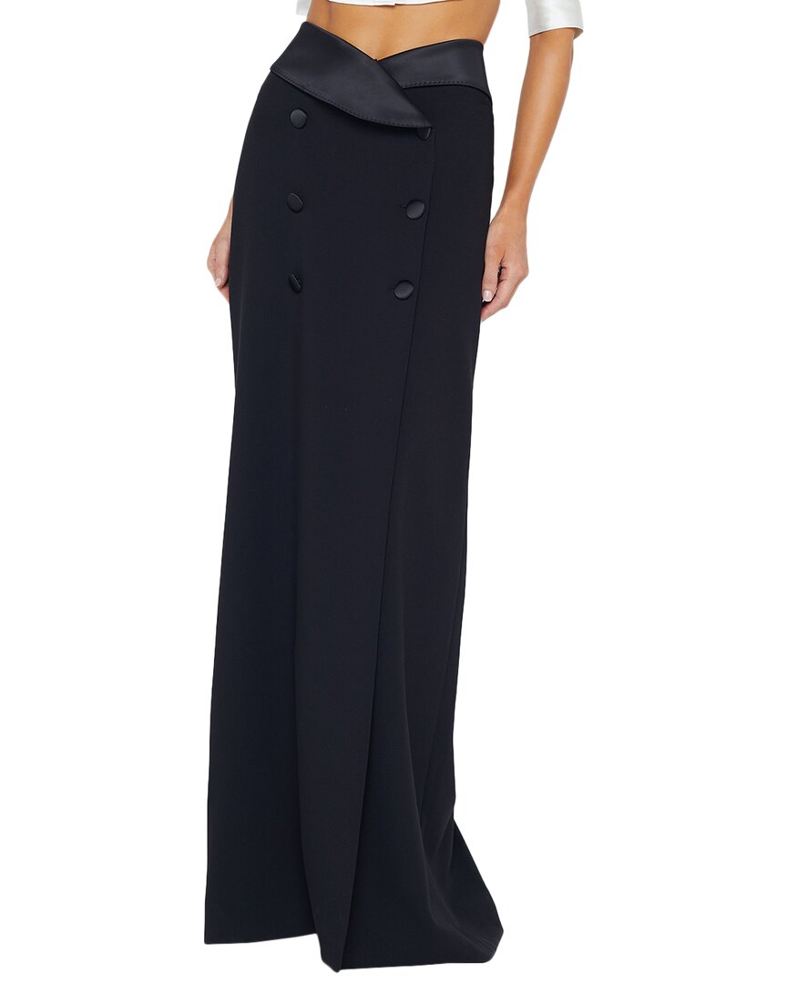 L'agence Diara Tuxedo Skirt In Blue