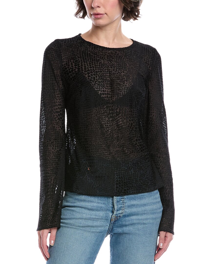 Allsaints Paloma Top In Black