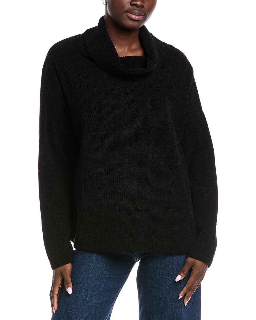 Eileen Fisher Turtleneck Top In Black