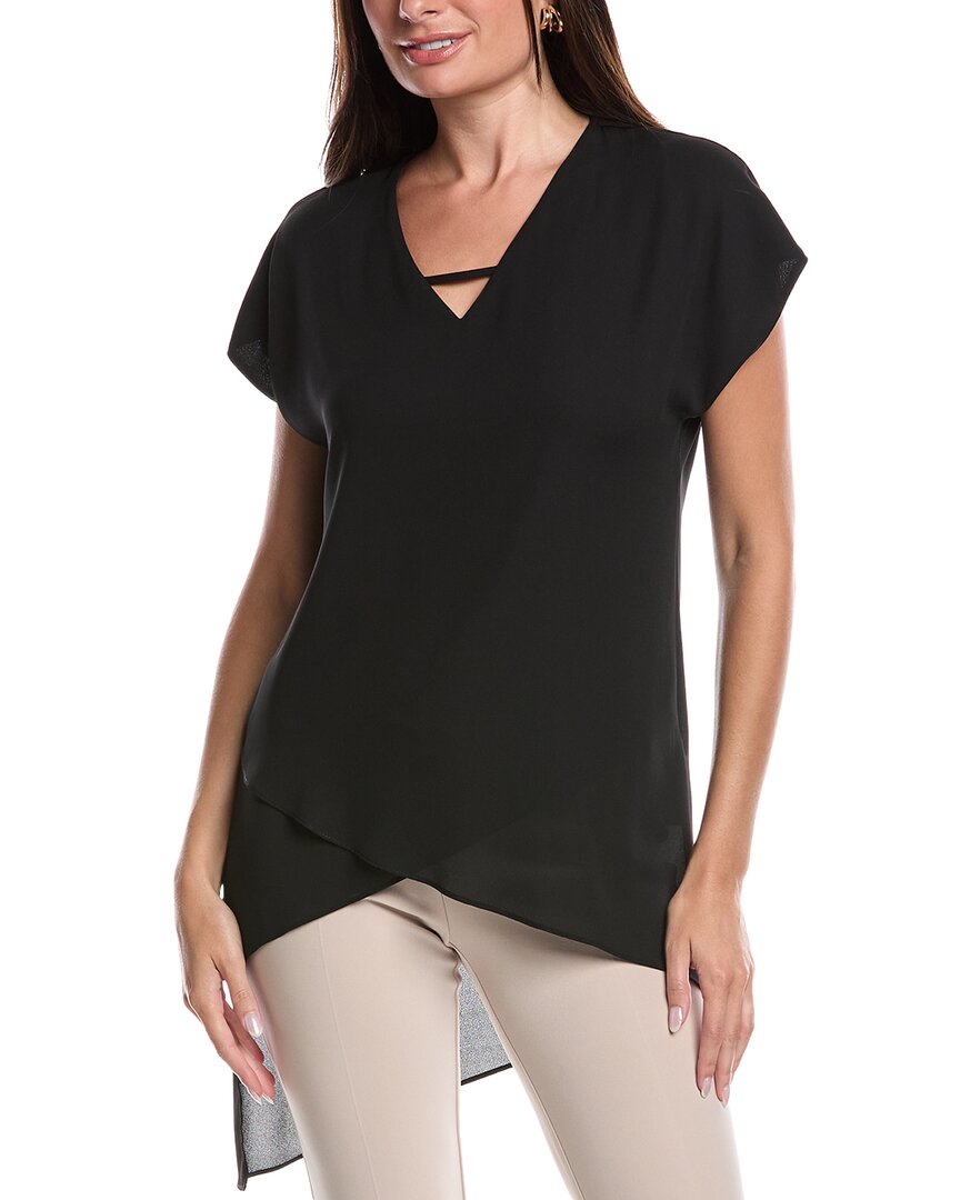 Joseph Ribkoff High-low Top In Black