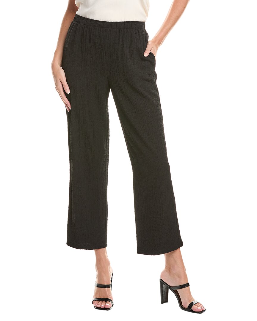 Joseph Ribkoff Puckered Pant In Black