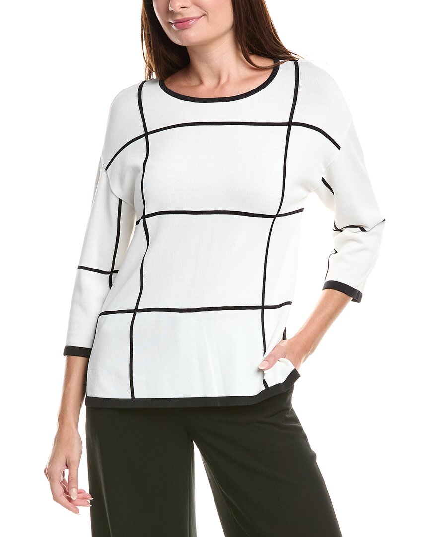 Joseph Ribkoff Sweater In White