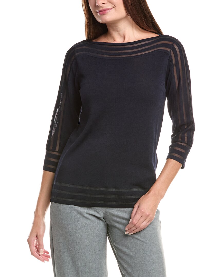Joseph Ribkoff Top In Black