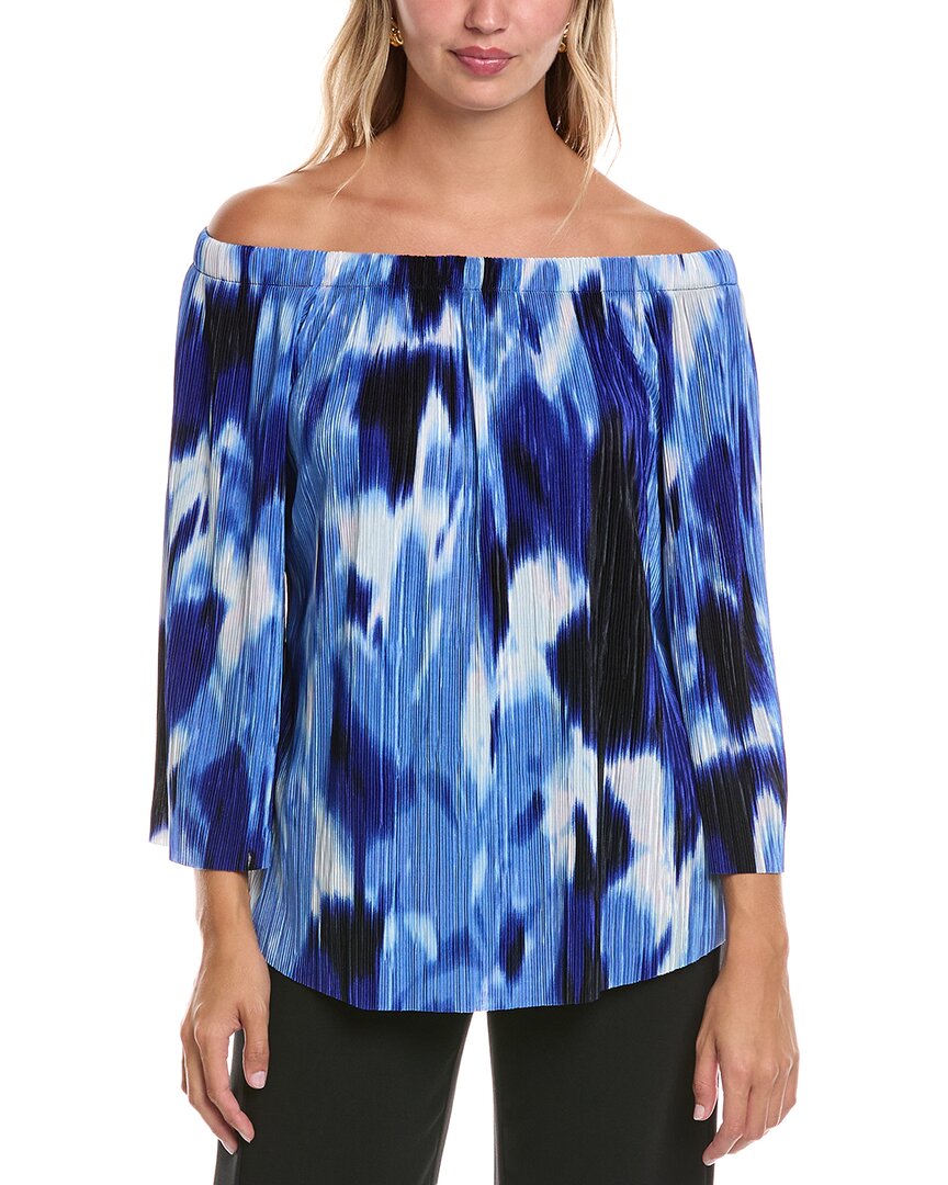 Joseph Ribkoff Top In Blue