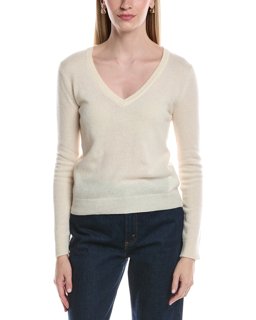 Maison Heritage Colette Cashmere Sweater In Neutral
